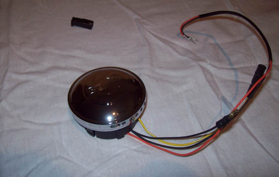Benzinemeter met leds